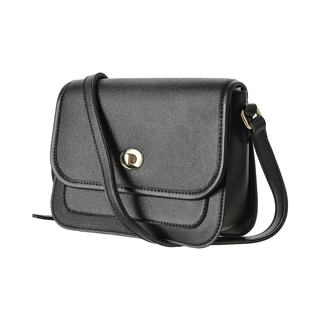 Black Crossbody Bag for Women | Premium Strap Bag – KAIROS