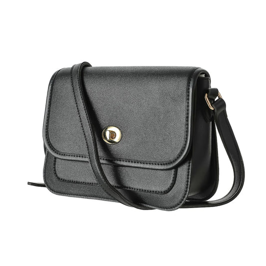 Black Crossbody Bag for Women | Premium Strap Bag – KAIROS