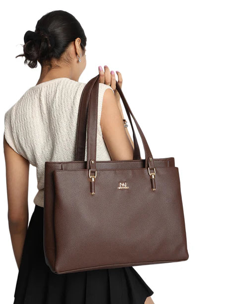 Burgundy Brown Tote Bag for Women | Premium Tote – KAIROS
